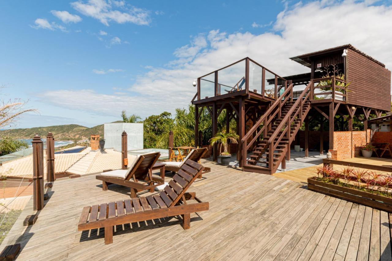 Pousada Descanso Do Rei - Vista Para O Mar & Melhor Localizacao Da Praia Do Rosa Exterior foto